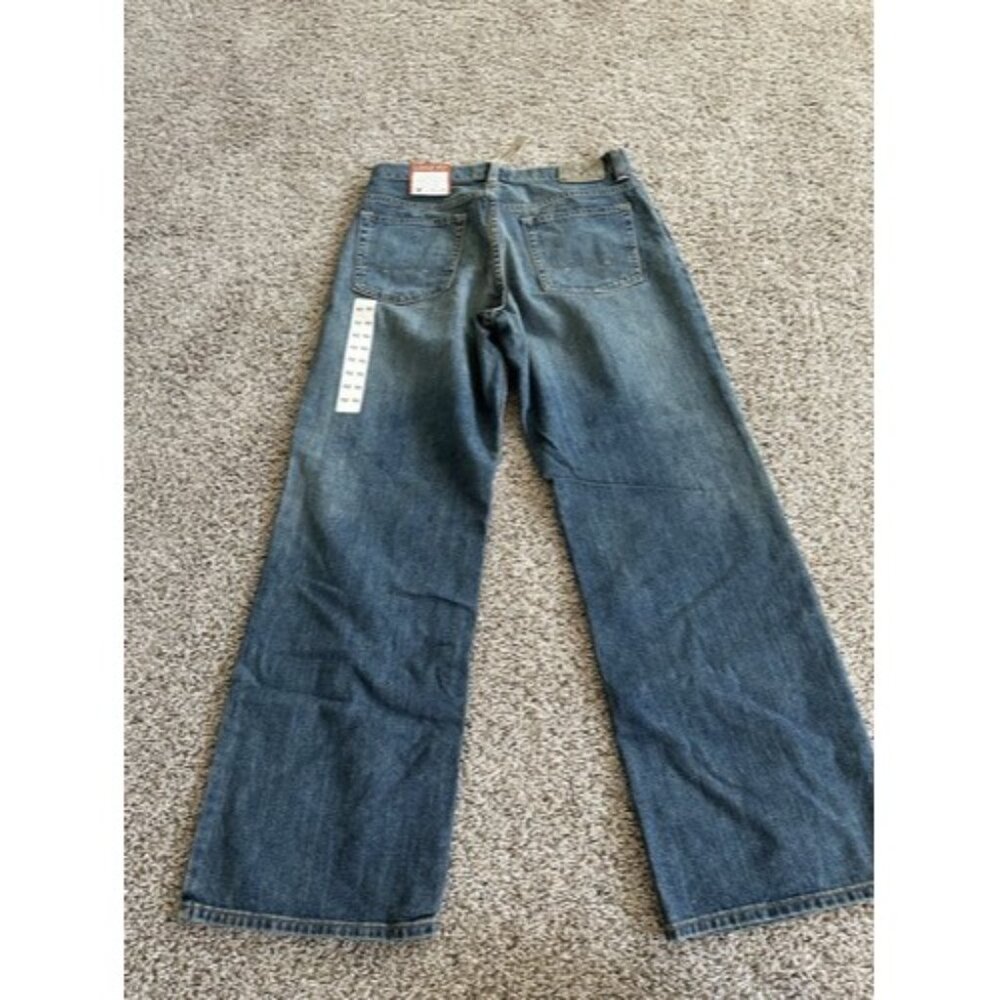 American Eagle Loose Fit Souple Straight Leg Men's Size 32x30 Y2K 2000s New - Picture 11 of 12